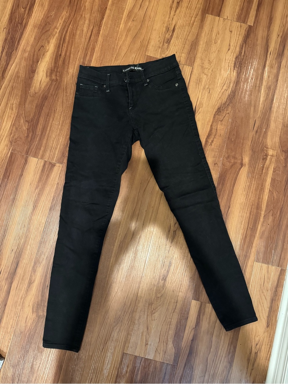 Express Women's Black Skinny Jeans